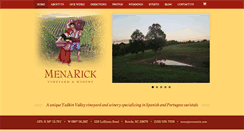 Desktop Screenshot of menarick.com